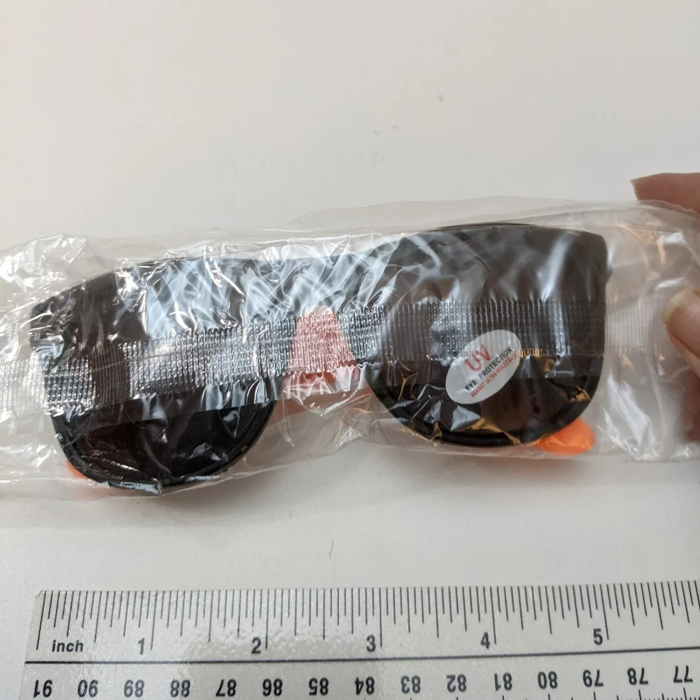 Sealed Neon Orange Microsoft Robotics Developer Studio Promo Plastic Sunglasses